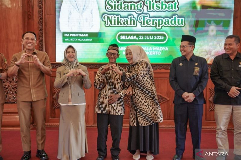 Fakta Unik: Delapan Pasangan Ikuti Sidang Isbat Nikah, Pemkot Mojokerto Genjot Pencatatan Perkawinan Lewat 'Si Pandu Cinta'