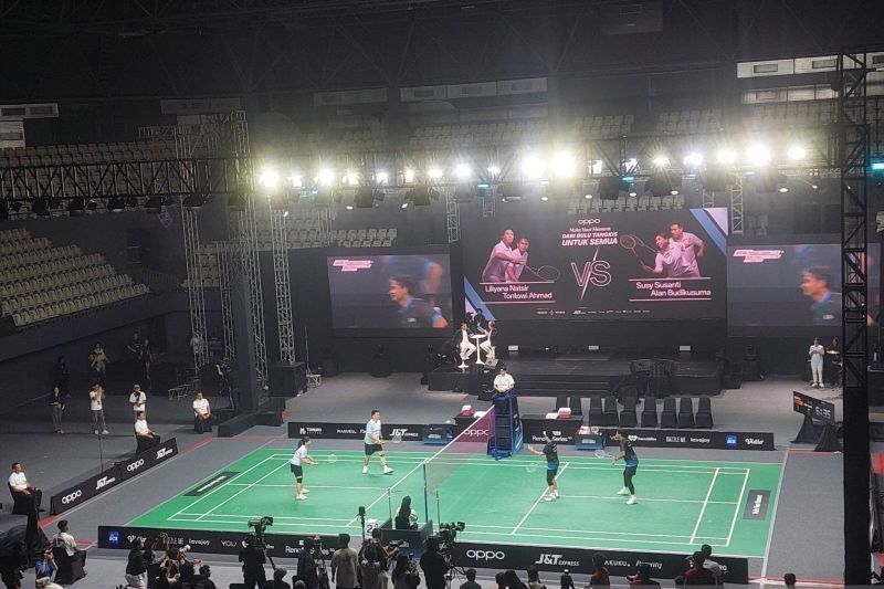 Momen Langka! Owi Butet Kembali Berduet Lawan Alan/Susy, Hidupkan Nostalgia Legenda Bulu Tangkis