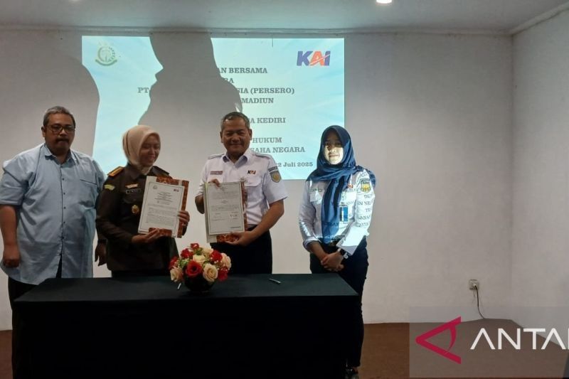 Fakta Mengejutkan: 40% Aset Belum Bersertifikat, KAI Daop 7 Madiun Gandeng Kejari Kediri Optimalkan Penjagaan Aset