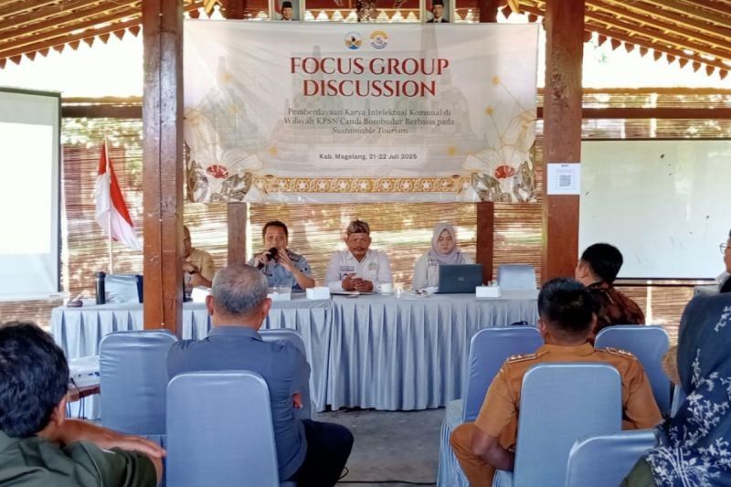 Tahukah Anda? Kemenkumham Jateng Dorong Pemberdayaan Kekayaan Intelektual Komunal di Borobudur