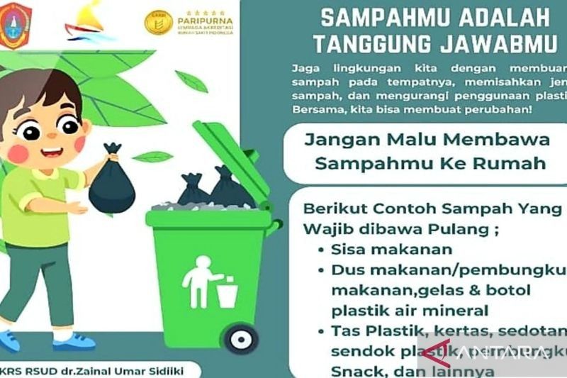 Tahukah Anda Apa Itu SERASA? Gerakan SERASA RSUD Zainal Umar Sidiki Wujudkan Rumah Sakit Ramah Lingkungan