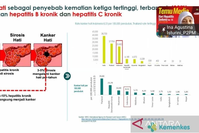 Tahukah Anda? Prevalensi Hepatitis B 2,5 Kali Lebih Tinggi dari Hepatitis C, Indonesia Perkuat Strategi Eliminasi Hepatitis 2030