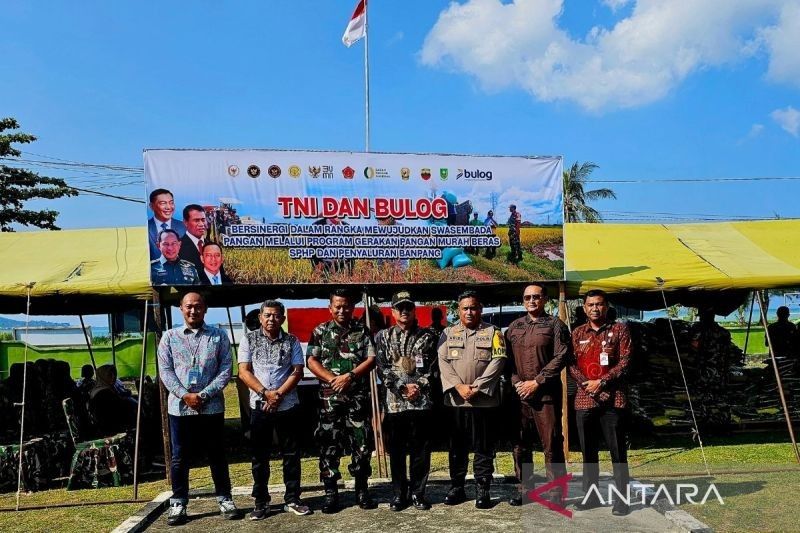 Terungkap! Kodim Natuna dan Bulog Gelar Gerakan Pangan Murah, Beras SPHP Dijual Rp58.000