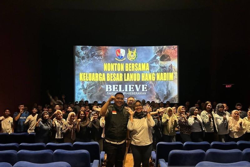 Danlanud HNM: Film 'Believe' Kisah Panglima TNI Jenderal Agus Subiyanto, Ajarkan Nilai Perjuangan Prajurit dan Cinta Keluarga
