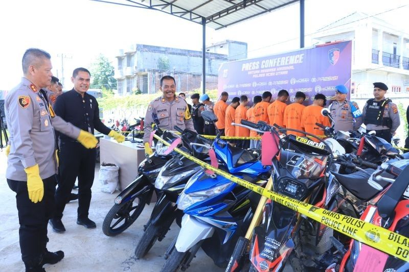 Terungkap! Dua Pelaku di Bawah Umur Terlibat Kasus Curanmor Aceh Utara, 32 Motor Disita