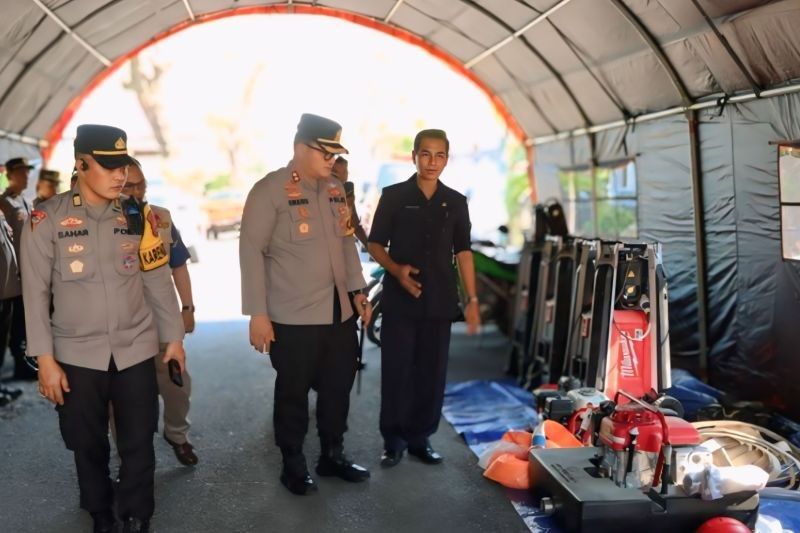 Kapolres OKU Pastikan Kesiapan Karhutla: Ternyata Ada 6 Mobil Suplai Air Disiagakan!