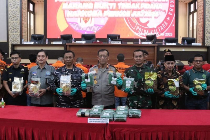 Polda Kaltara Amankan 21,3 Kg Sabu, Selamatkan Ratusan Ribu Jiwa dari Potensi Narkoba