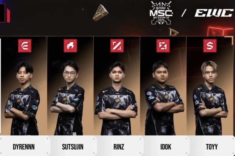 Duel Sengit RRQ Hoshi vs Aurora Gaming! Ini Jadwal Krusial MSC EWC 2025 Menuju Playoff