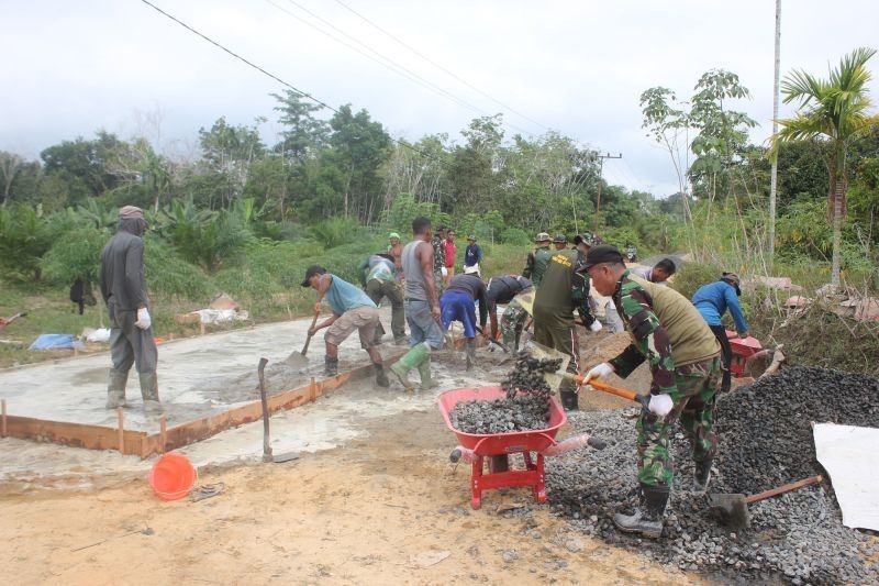 TMMD: Wujud Nyata Pemerataan Pembangunan dan Ketahanan Nasional di Gunung Mas