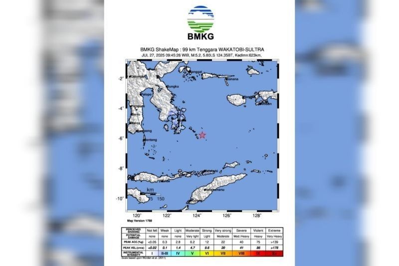 Gempa Laut Banda Magnitudo 5,1: Mengapa Getarannya Terasa Hingga Wakatobi?