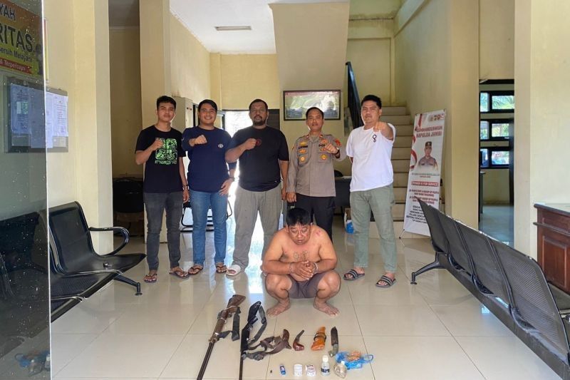 Terungkap! Pengemudi Senpi Rakitan Ditangkap di Bungo, Diduga Hendak Curi Ternak