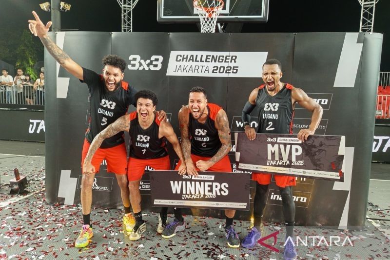 Fakta Menarik: Tim Swiss Lugano Juara FIBA 3x3 Challenger Jakarta 2025, Kalahkan Hangzhou di Final Sengit