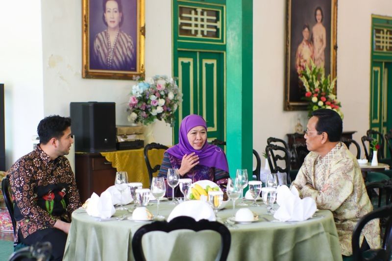Kraton Kilen Jadi Saksi, Khofifah-Emil Bertemu Sri Sultan Bahas Sinergi Pariwisata DIY Jatim