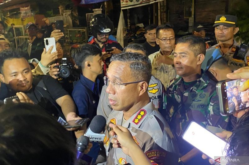 500 Kios Ludes! Kapolres Jaksel Imbau Warga Hindari Jalan Menuju Kebakaran Pasar Taman Puring
