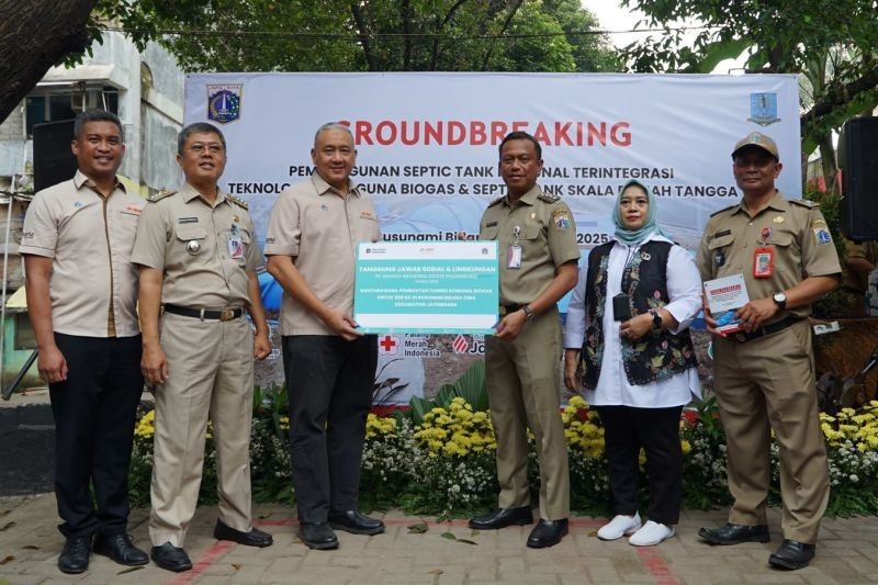 Tahukah Anda? PT JIEP Bangun Tangki Septik Komunal Biogas, Solusi Sanitasi 2.064 Jiwa di Jakarta Timur