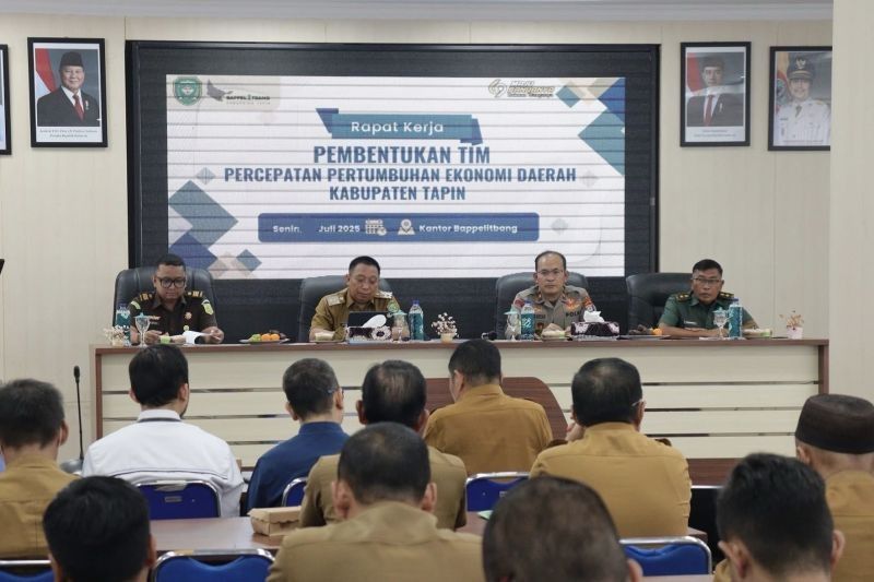 Target Nasional 8 Persen: Pemkab Tapin Bentuk Tim Khusus Percepatan Ekonomi Daerah dengan 9 Strategi Jitu