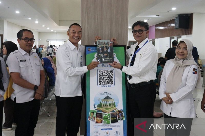 Tahukah Anda? RSUD Kota Bogor Hadirkan Spot Baca Digital untuk Manfaatkan Waktu Tunggu Pasien dengan Literasi