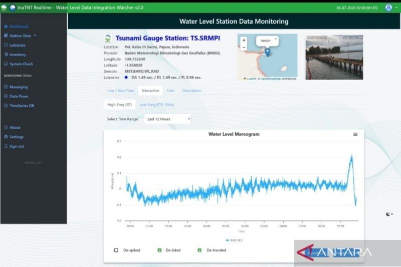 BMKG Catat Tsunami Sarmi Papua Capai 19 CM, Ternyata Dipicu Gempa Rusia