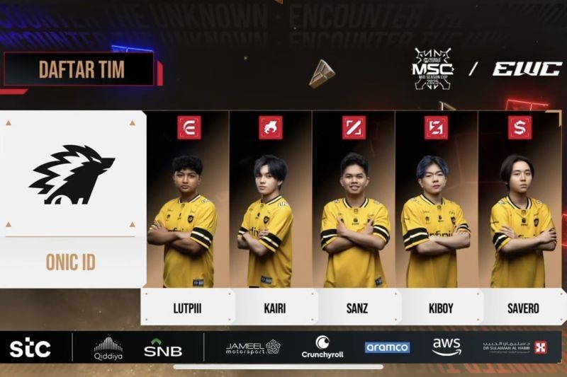 Onic Lolos Semifinal MSC EWC 2025 dengan Skor Sempurna 3-0: Kalahkan Mythic Seal di Riyadh
