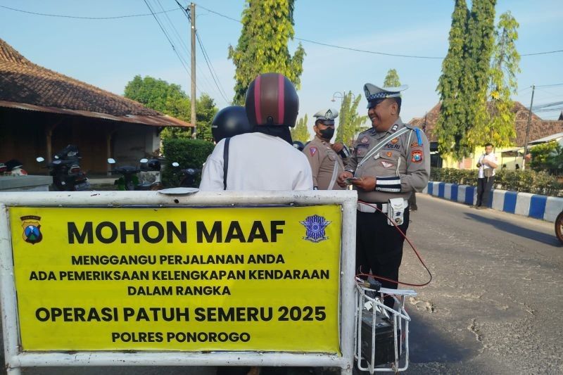 Operasi Patuh Semeru di Ponorogo: 8.924 Pelanggaran Lalu Lintas Terjaring, Pelajar Jadi Mayoritas Pelaku