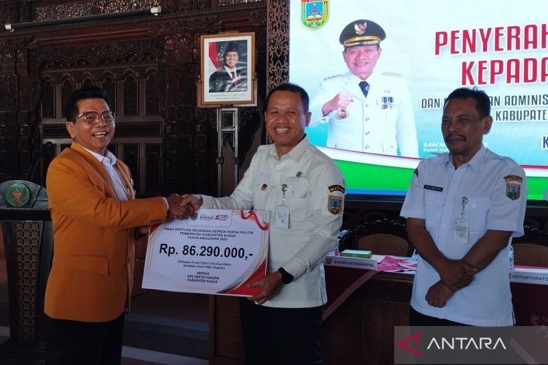 Tahukah Anda? Kudus Salurkan Rp2,57 Miliar Bantuan Dana Partai Politik untuk 10 Parpol