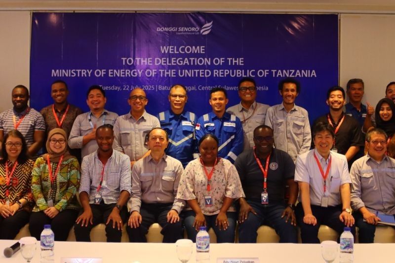 Delegasi Tanzania Mendalami Pengelolaan Kilang LNG Indonesia: DSLNG Jadi Rujukan Internasional