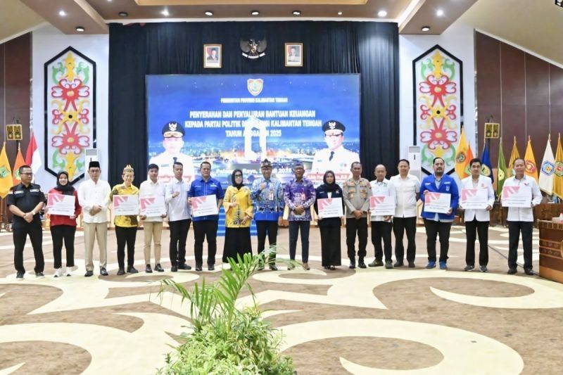 Fakta Menarik: Pemprov Kalteng Gelontorkan Rp6,3 Miliar untuk Bantuan Keuangan Parpol Kalteng Tahun 2025