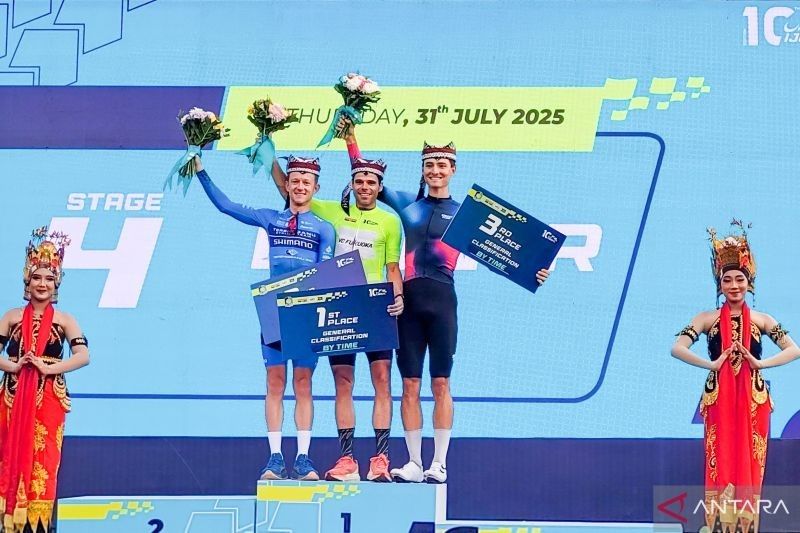 Setelah Enam Kali Ikut, Benjami Prades Akhirnya Juara Tour de Banyuwangi Ijen 2025!