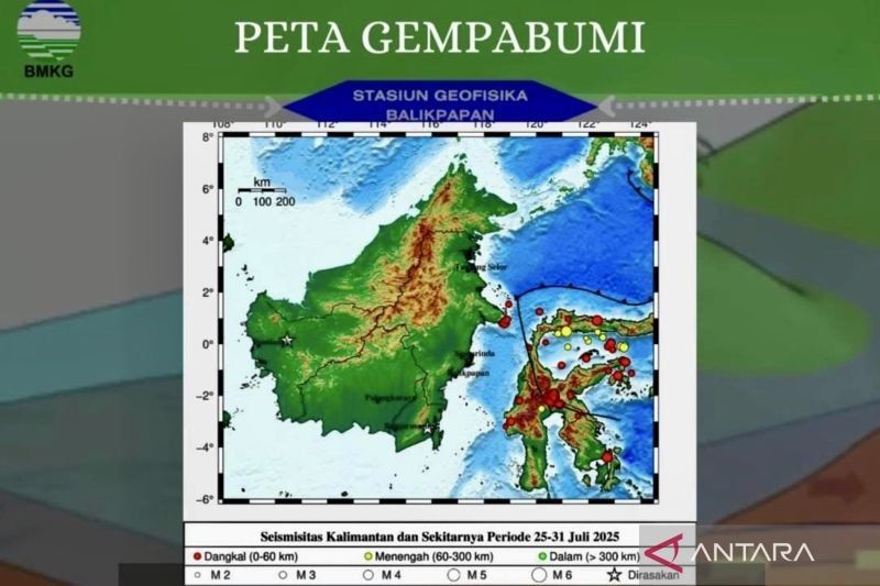 Fakta Gempa Dangkal Kalimantan: Delapan Kali Guncang Bumi Borneo dalam Sepekan Terakhir