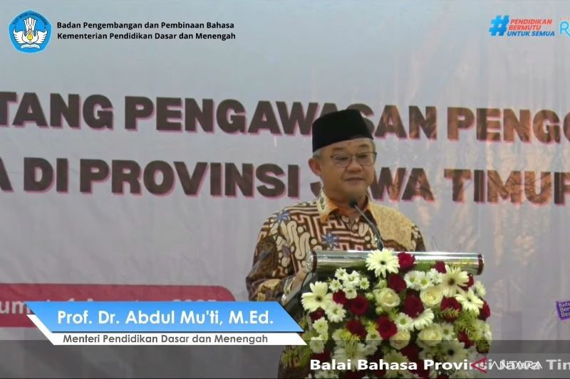 Tahukah Anda, Disiplin Berbahasa Bisa Jadi Pilar Identitas Bangsa? Menteri Abdul Mu'ti Ajak Perkuat Bahasa Indonesia di Ruang Publik