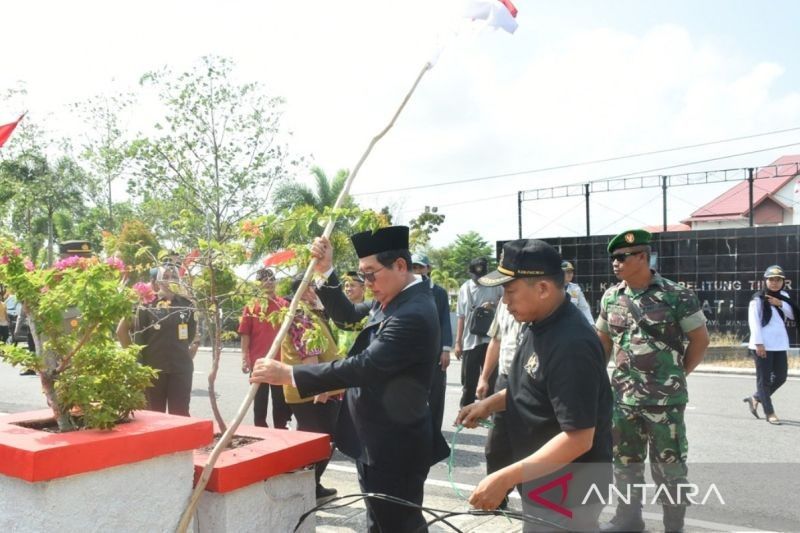 Mengapa Belitung Timur Canangkan Gerakan 10 Ribu Bendera Merah Putih? Simak Alasannya!