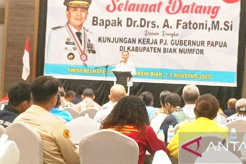6 Agustus 2025 Jadi Tanggal Krusial: Pj Gubernur Papua Harap PSU Pilkada Papua di Biak Numfor Jadi Contoh Demokrasi