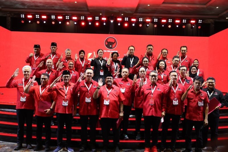 Fakta Unik Pengurus DPP PDIP 2025-2030: Hasto Absen, Megawati Rangkap Jabatan Sekjen!
