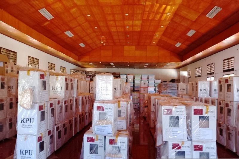 KPU Jayapura Distribusi Logistik PSU Pilgub Papua: Hadapi Tantangan Geografis Terjauh Lebih Dulu