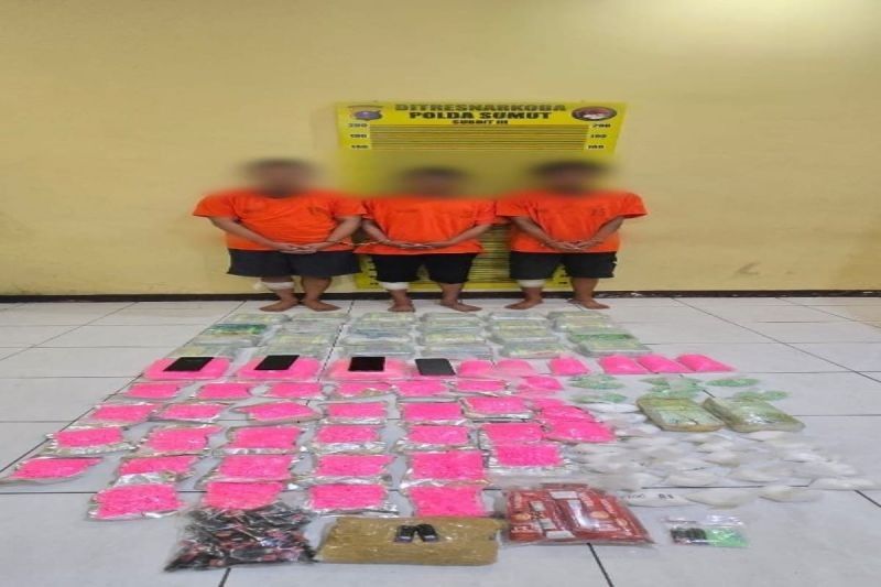 Terungkap! Polda Sumut Buru Pelaku Utama 26 Kg Sabu-Sabu Jaringan Internasional, Diduga Warga Aceh Berdomisili di Thailand