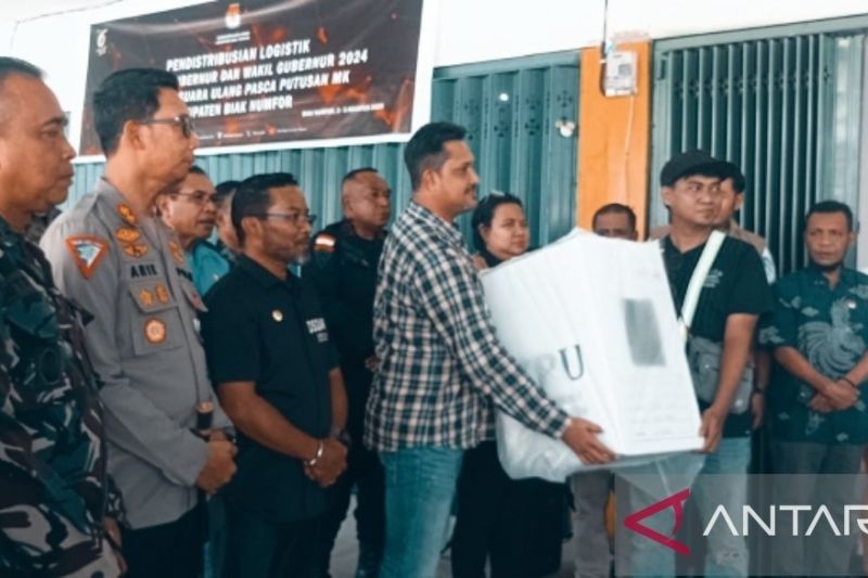 KPU Biak Distribusikan Logistik PSU Pilkada Papua ke Pulau Terpencil, Siapkah Warga Numfor?