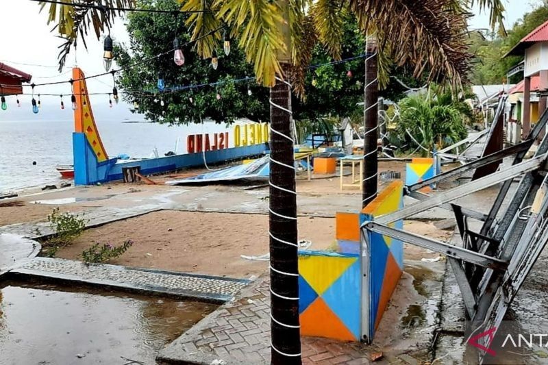 BMKG Ingatkan Warga, Angin Puting Beliung Gorontalo Pernah Terjadi di Lokasi Sama Tahun 90-an