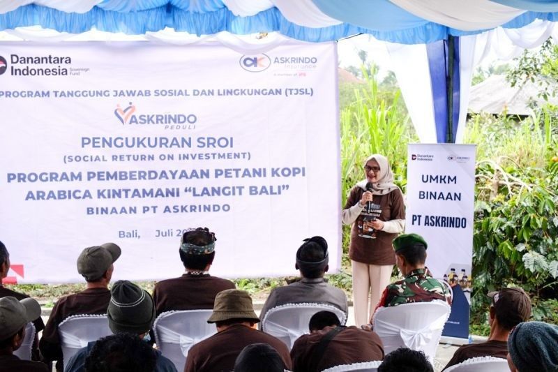 Tahukah Anda? Askrindo Perkuat Kemandirian Ekonomi UMKM Bali lewat Kopi Langit Kintamani dan Pengukuran SROI
