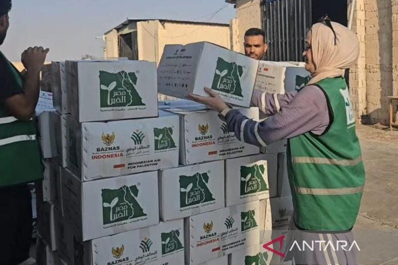 Fakta Menarik: 55 Ribu Paket Bantuan Baznas untuk Palestina, Mencegah Krisis Kelaparan di Gaza