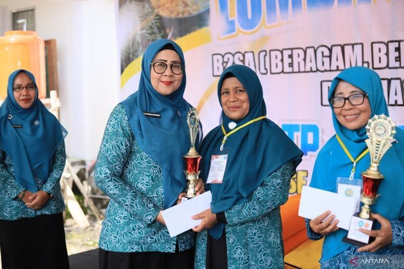40 Desa Bersaing! PKK Nagan Raya Gelar Lomba Masak Ikan, Dorong Inovasi Menu Bergizi