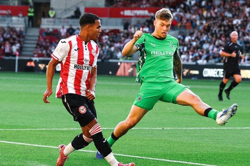 Trivia Kevin Diks Monchengladbach: Tampil Penuh Bek Tengah, Monchengladbach Imbang 2-2 Kontra Brentford