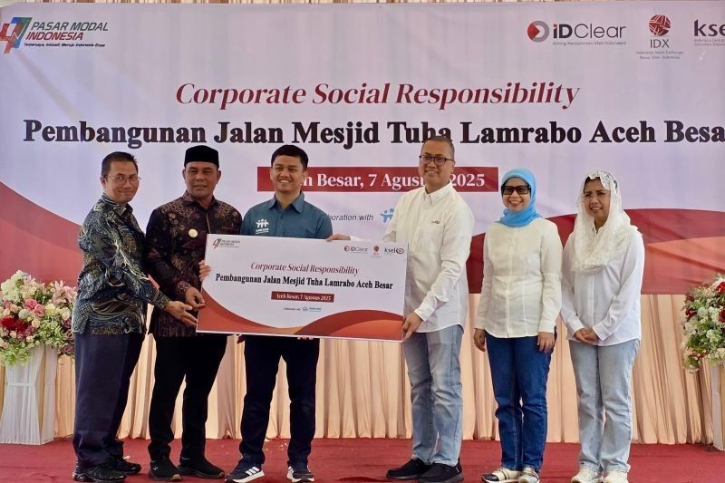 Rayakan HUT ke-47, Pasar Modal Indonesia Bangun Infrastruktur Vital dan Fasilitas Kesehatan di Aceh