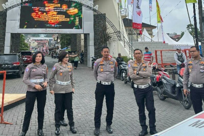 Polda Sulut Lakukan Rekayasa Lalu Lintas Besar-besaran untuk 'Tournament of Flowers' Tomohon: Ini Jalur Alternatifnya!