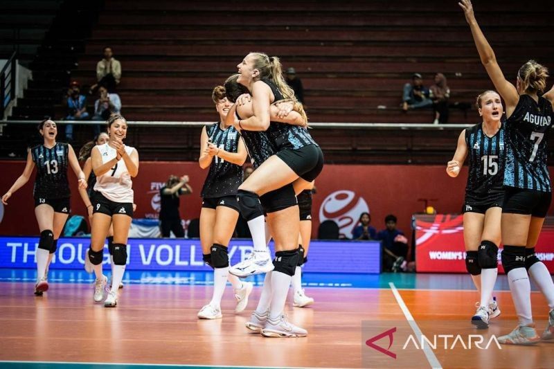 Tiga Kemenangan Beruntun! Argentina Perkokoh Posisi Puncak di Kejuaraan Bola Voli Putri U-21 Setelah Taklukkan Serbia