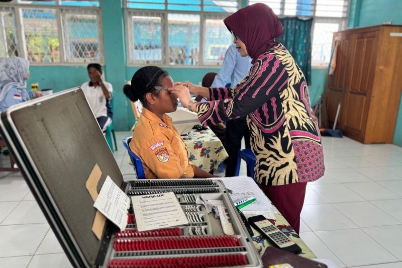 Sambut HUT ke-80 RI, Program Kesehatan Mata Freeport Sasar Ribuan Pelajar dan Masyarakat Nabire