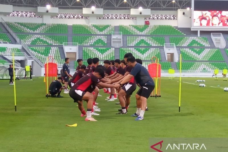 Siap Hadapi Piala Kemerdekaan 2025, Timnas U17 Indonesia Gelar Latihan Perdana di Medan