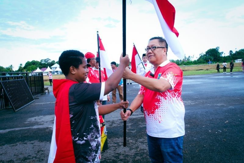 Tahukah Anda? Papua Tengah Luncurkan Gerakan Pembagian 10 Juta Bendera Merah Putih Sambut HUT ke-80 RI