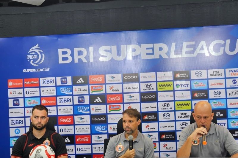 Mauricio Souza Persija Fokus Raih Tiga Poin di Laga Perdana Super League, Debut Pelatih Brasil
