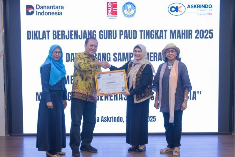 Askrindo Komitmen Kuat Dukung Peningkatan Kualitas Guru PAUD Demi Generasi Emas Indonesia