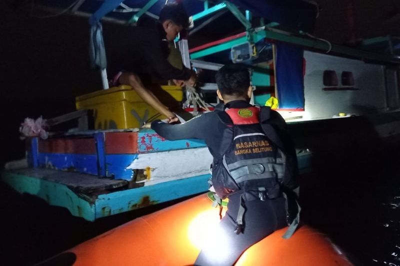 Tragis! Nelayan Hilang di Perairan Burung Mandi Belitung Timur, SAR Kerahkan Tim Pencarian